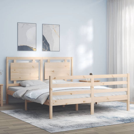 Bed Frame Without Mattress Solid Wood