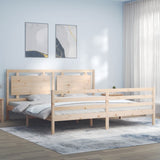 Bed Frame Without Mattress Solid Wood