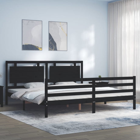 Bed Frame Without Mattress Solid Wood