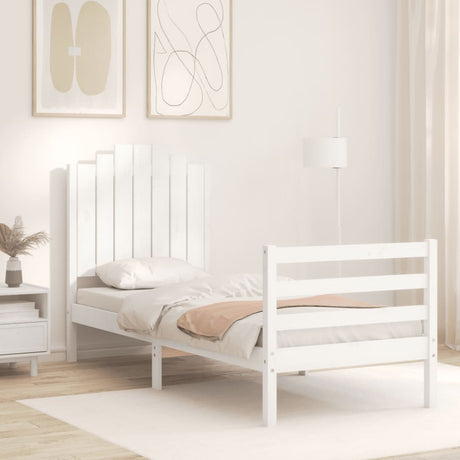 Bed Frame Without Mattress Single Solid Wood