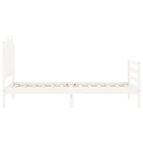 Bed Frame Without Mattress Single Solid Wood