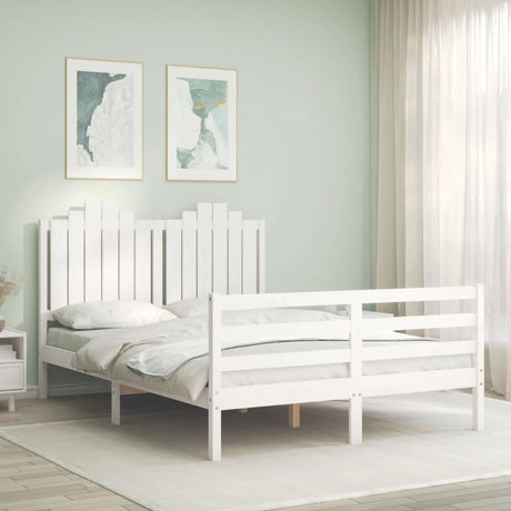 Bed Frame Without Mattress Single Solid Wood