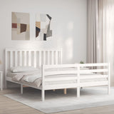 Bed Frame Without Mattress Small Double Solid Wood