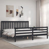 Bed Frame Without Mattress Small Double Solid Wood