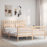 Bed Frame Without Mattress Single Solid Wood