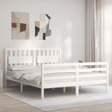 Bed Frame Without Mattress Single Solid Wood