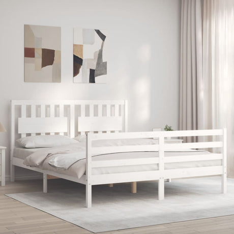 Bed Frame Without Mattress Single Solid Wood