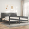 Bed Frame Without Mattress Single Solid Wood