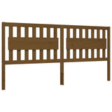 Bed Frame without Mattress Honey Brown 200x200 cm Solid Wood