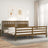 Bed Frame Without Mattress Single Solid Wood