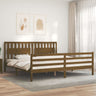 Bed Frame Without Mattress Single Solid Wood
