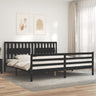 Bed Frame Without Mattress Single Solid Wood