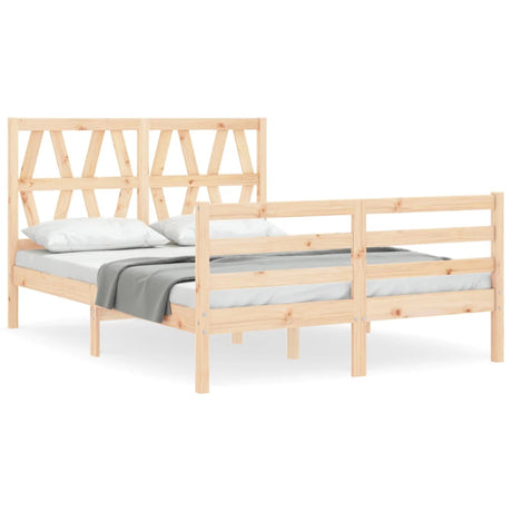 Bed Frame Without Mattress Solid Wood