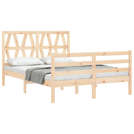 Bed Frame Without Mattress Solid Wood