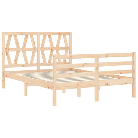 Bed Frame Without Mattress Solid Wood