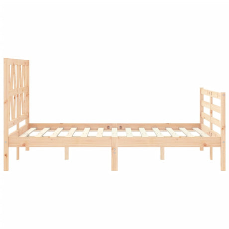 Bed Frame Without Mattress Solid Wood