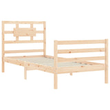 Bed Frame Without Mattress Small Single Solid Wood