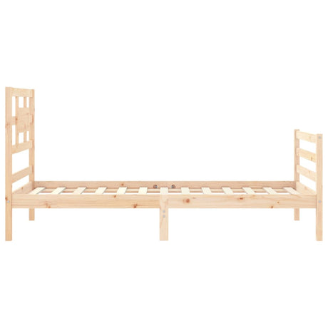 Bed Frame Without Mattress Small Single Solid Wood