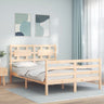 Bed Frame Without Mattress Small Single Solid Wood