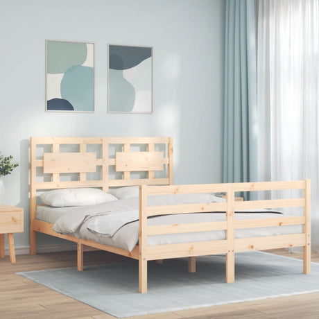 Bed Frame Without Mattress Small Single Solid Wood