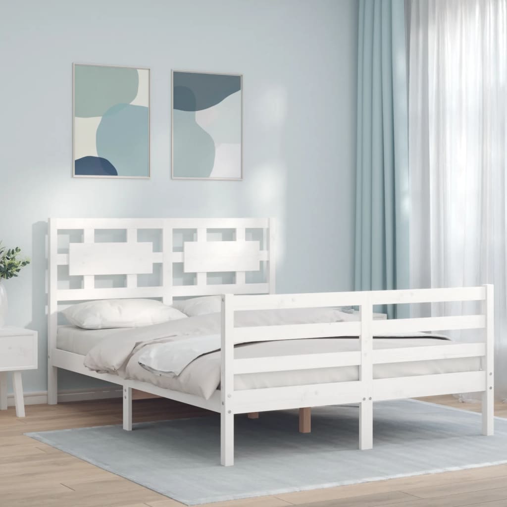 Bed Frame Without Mattress Small Single Solid Wood