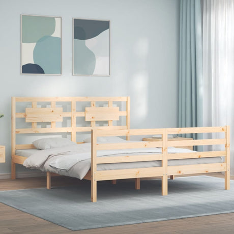 Bed Frame Without Mattress Small Single Solid Wood