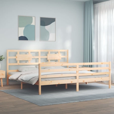 Bed Frame Without Mattress Small Single Solid Wood