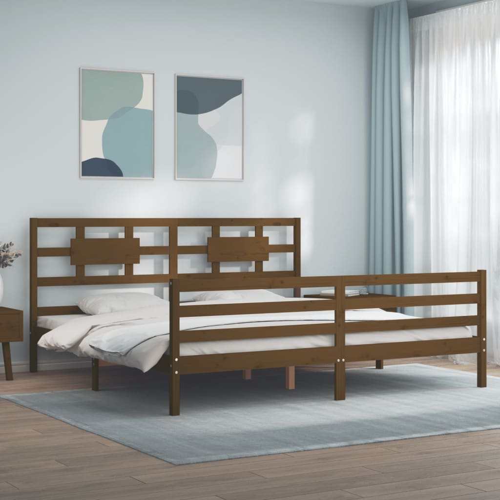 Bed Frame Without Mattress Small Single Solid Wood