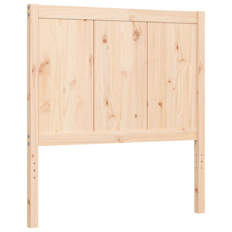 Bed Frame Without Mattress Single Solid Wood