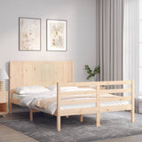 Bed Frame Without Mattress Single Solid Wood