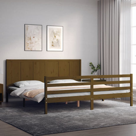 Bed Frame Without Mattress Single Solid Wood