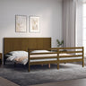 Bed Frame Without Mattress Single Solid Wood