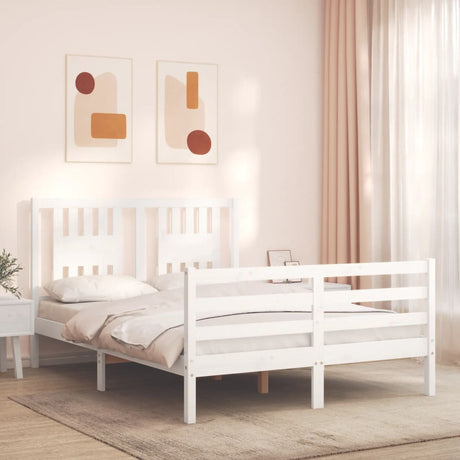 Bed Frame Without Mattress Single Solid Wood