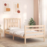 Bed Frame Without Mattress Single Solid Wood
