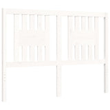 Bed Frame without Mattress White 140x200 cm Solid Wood