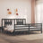 Bed Frame Without Mattress Single Solid Wood