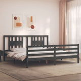 Bed Frame Without Mattress Single Solid Wood