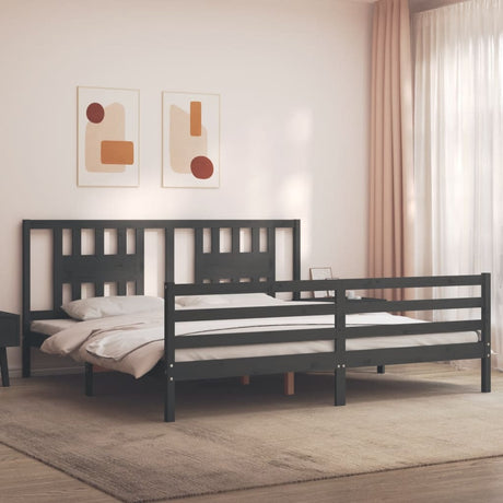 Bed Frame Without Mattress Single Solid Wood