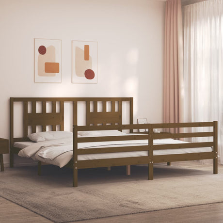 Bed Frame Without Mattress Single Solid Wood