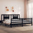 Bed Frame Without Mattress Single Solid Wood