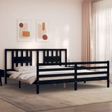 Bed Frame Without Mattress Single Solid Wood
