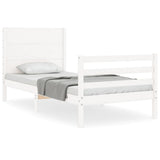 Bed Frame Without Mattress Small Single Solid Wood