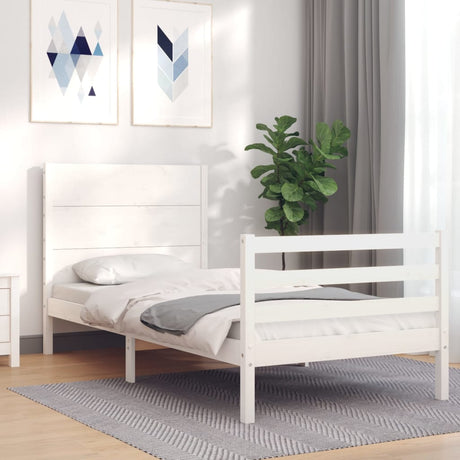 Bed Frame Without Mattress Small Single Solid Wood