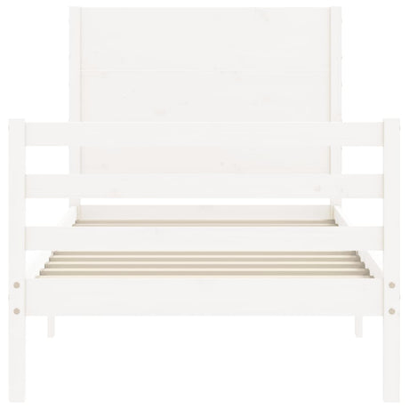 Bed Frame Without Mattress Small Single Solid Wood
