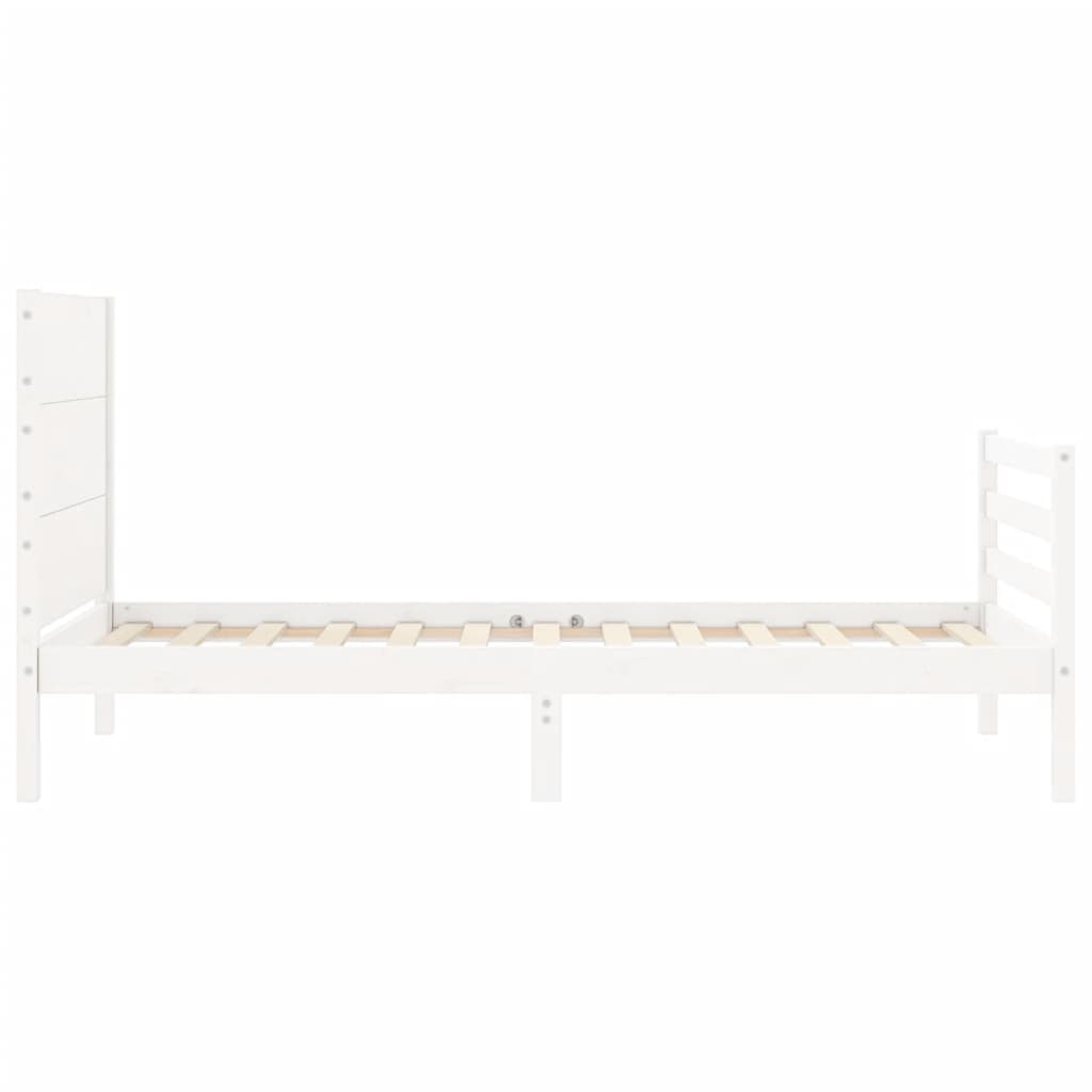Bed Frame Without Mattress Small Single Solid Wood