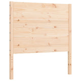 Bed Frame without Mattress Single Solid Wood