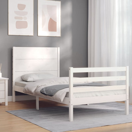 Bed Frame Without Mattress Small Single Solid Wood