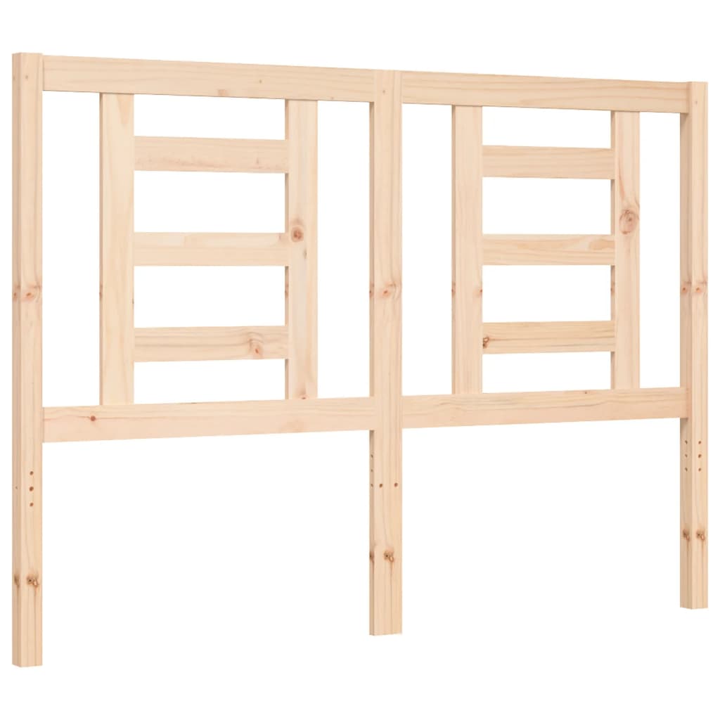 Bed Frame without Mattress Small Double Solid Wood