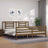 Bed Frame Without Mattress Double Solid Wood
