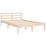Bed Frame Without Mattress Small Double Solid Wood